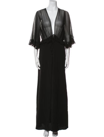 Chloé Silk Long Dress