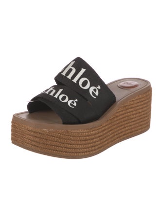 Chloé Canvas Printed Espadrilles