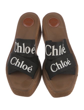 Chloé Canvas Printed Espadrilles