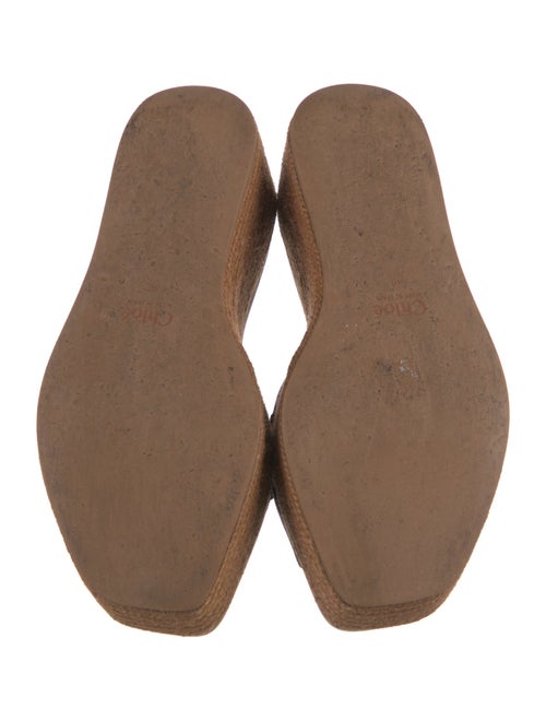 Chloé Canvas Printed Espadrilles