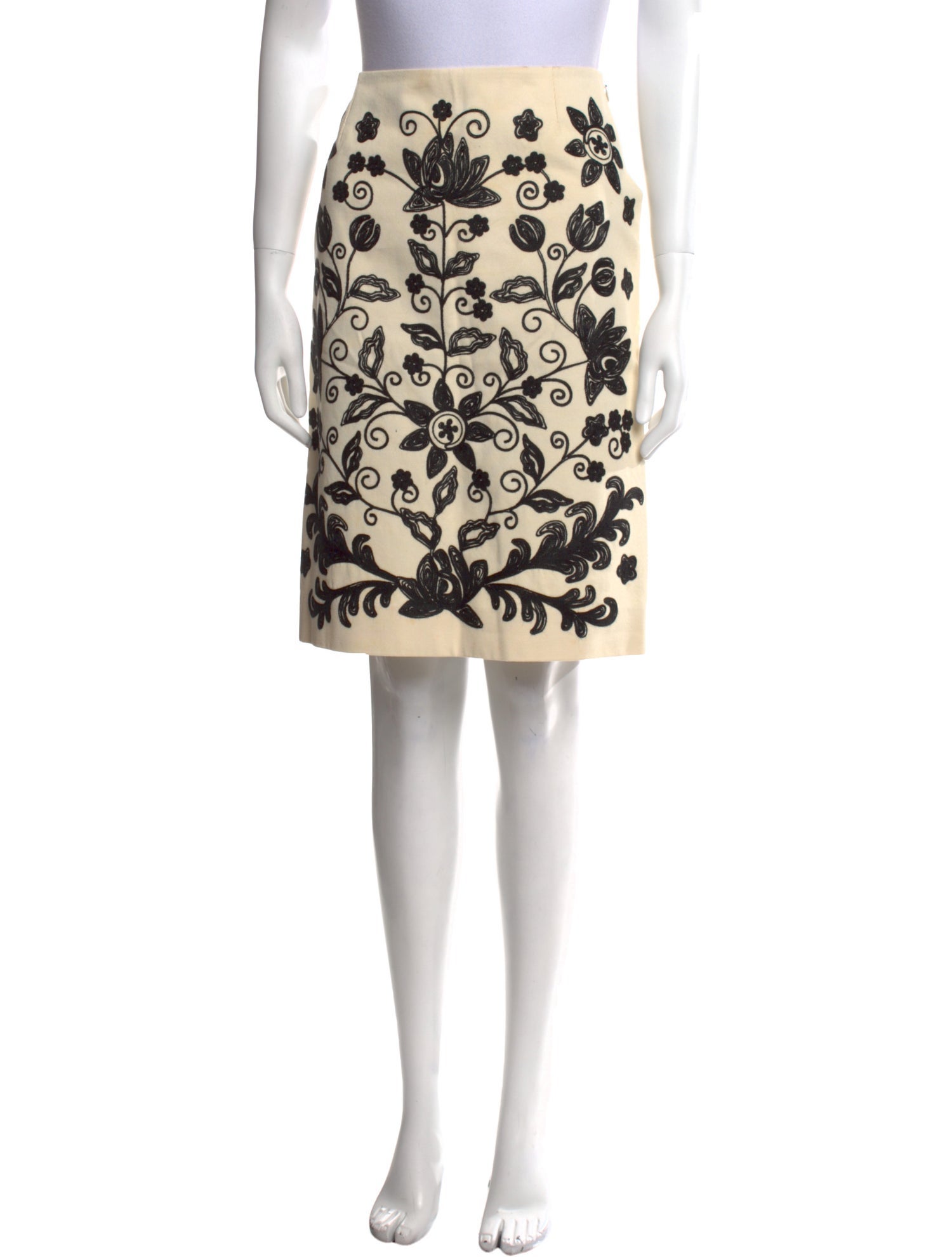 Chloé Printed Knee-Length Skirt
