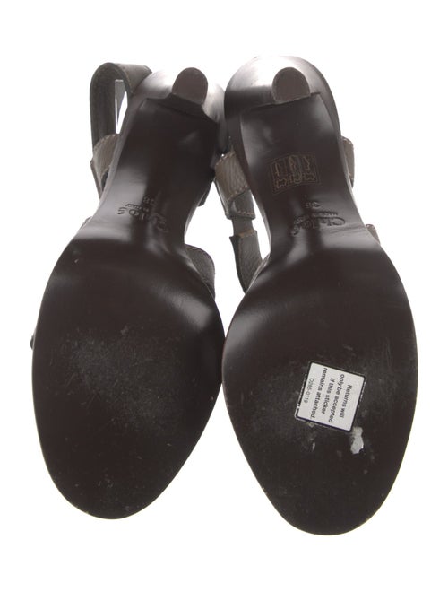 Chloé Leather Slingback Sandals