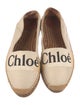 Chloé Leather Printed Espadrilles