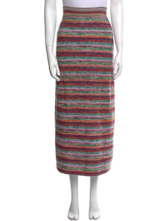 Chloé Wool Midi Length Skirt