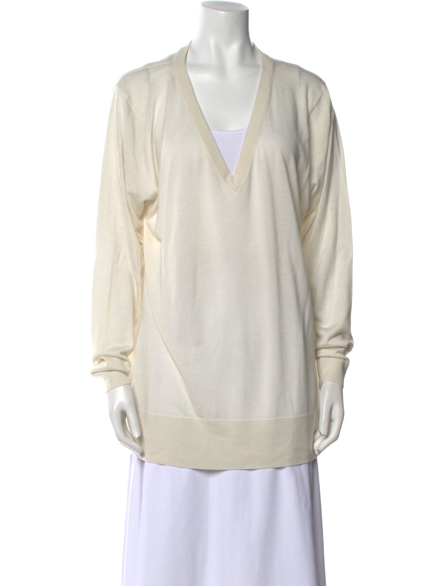 Chloé Cashmere V-Neck Sweater w/ Tags