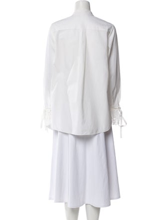 Chloé Mock Neck Long Sleeve Tunic