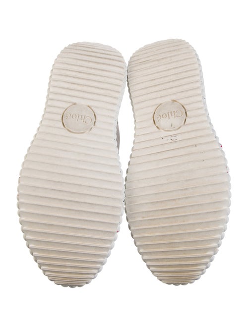 Chloé Mesh Accents Sneakers