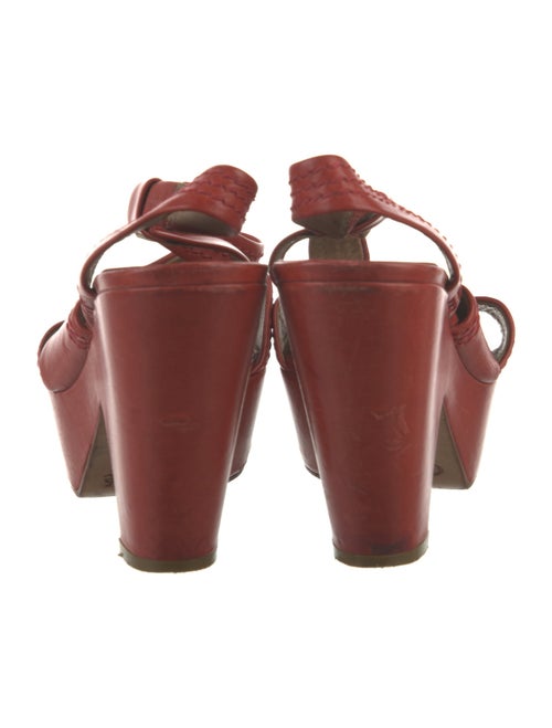 Chloé Leather Slingback Sandals