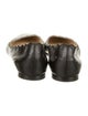 Chloé Leather Scalloped Accent Ballet Flats