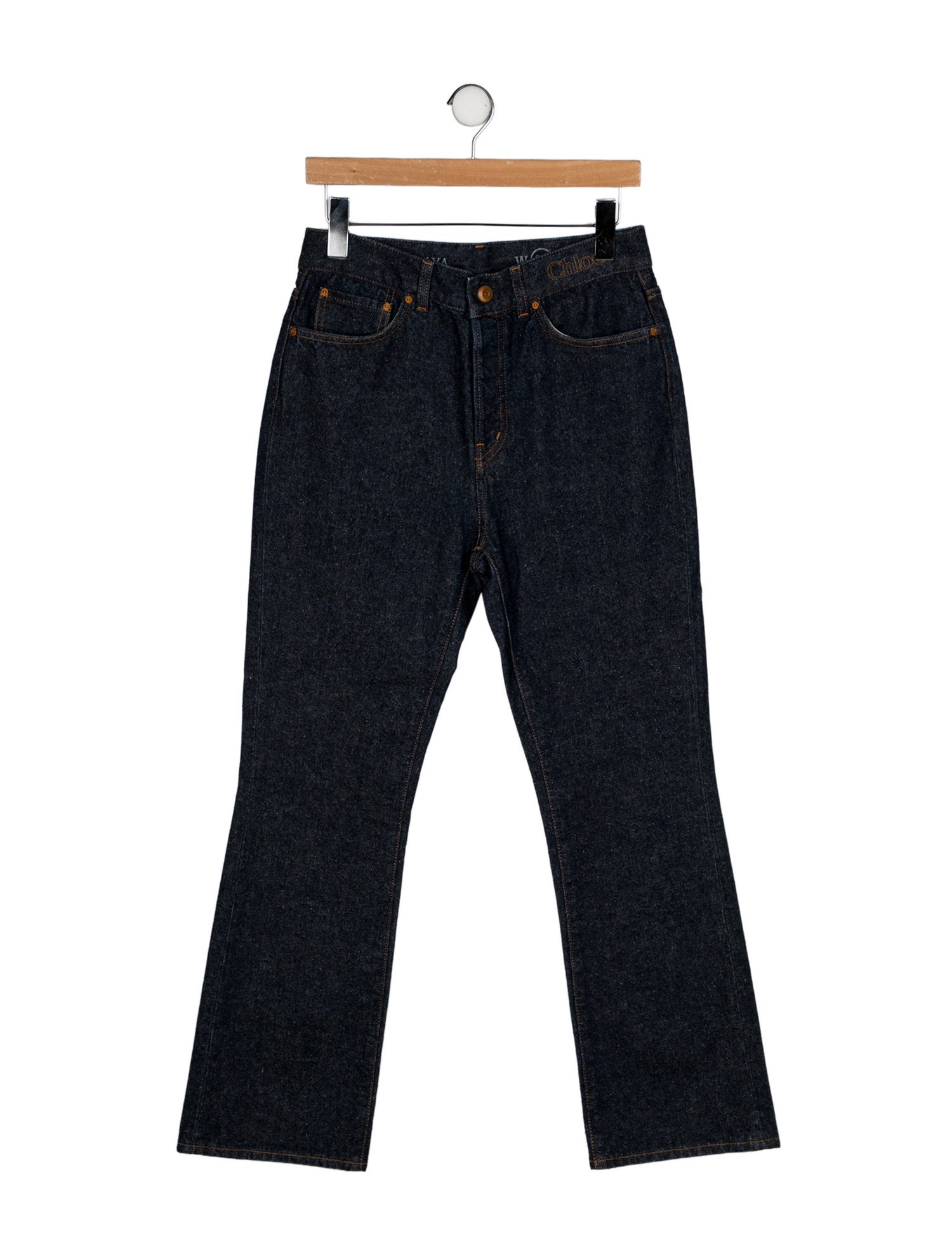 Chloé High-Rise Wide Leg Jeans