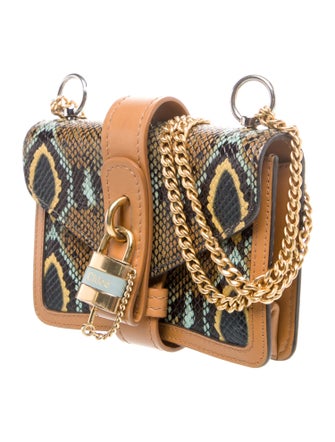 Chloé Embossed Leather Aby
