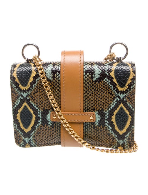 Chloé Embossed Leather Aby