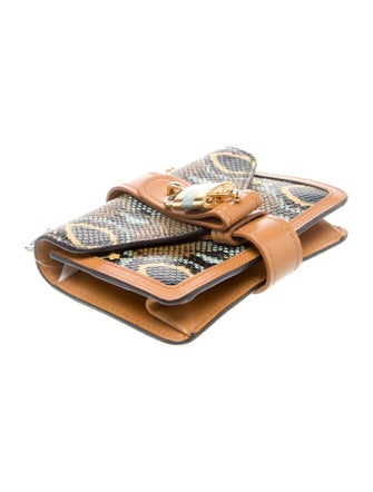 Chloé Embossed Leather Aby