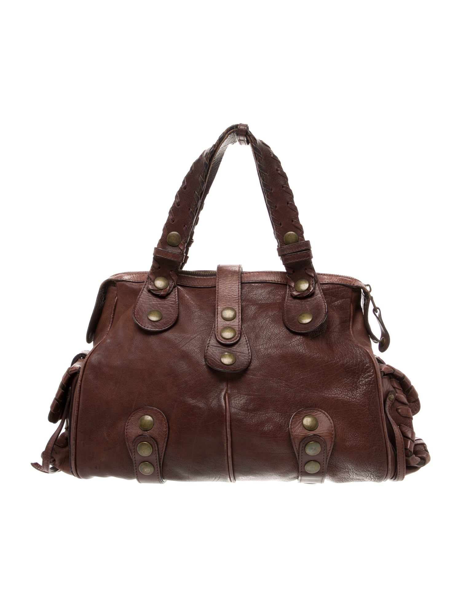 Chloé Leather Top Handle Bag