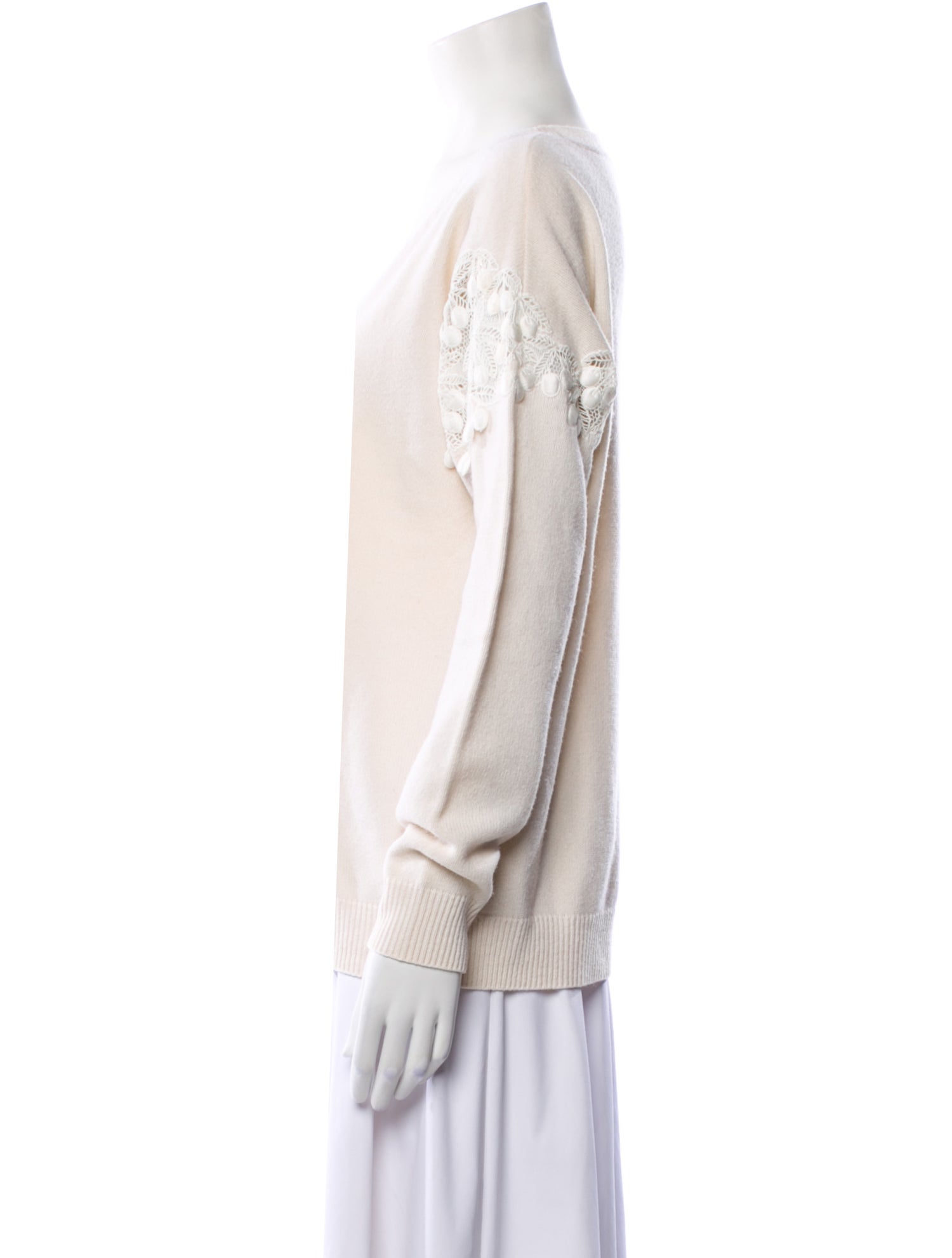 Chloé Wool V-Neck Sweater