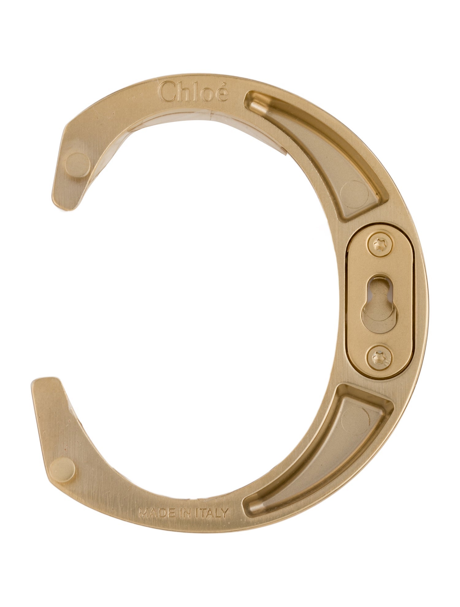 Chloé Metal C Bag Charm w/Tags