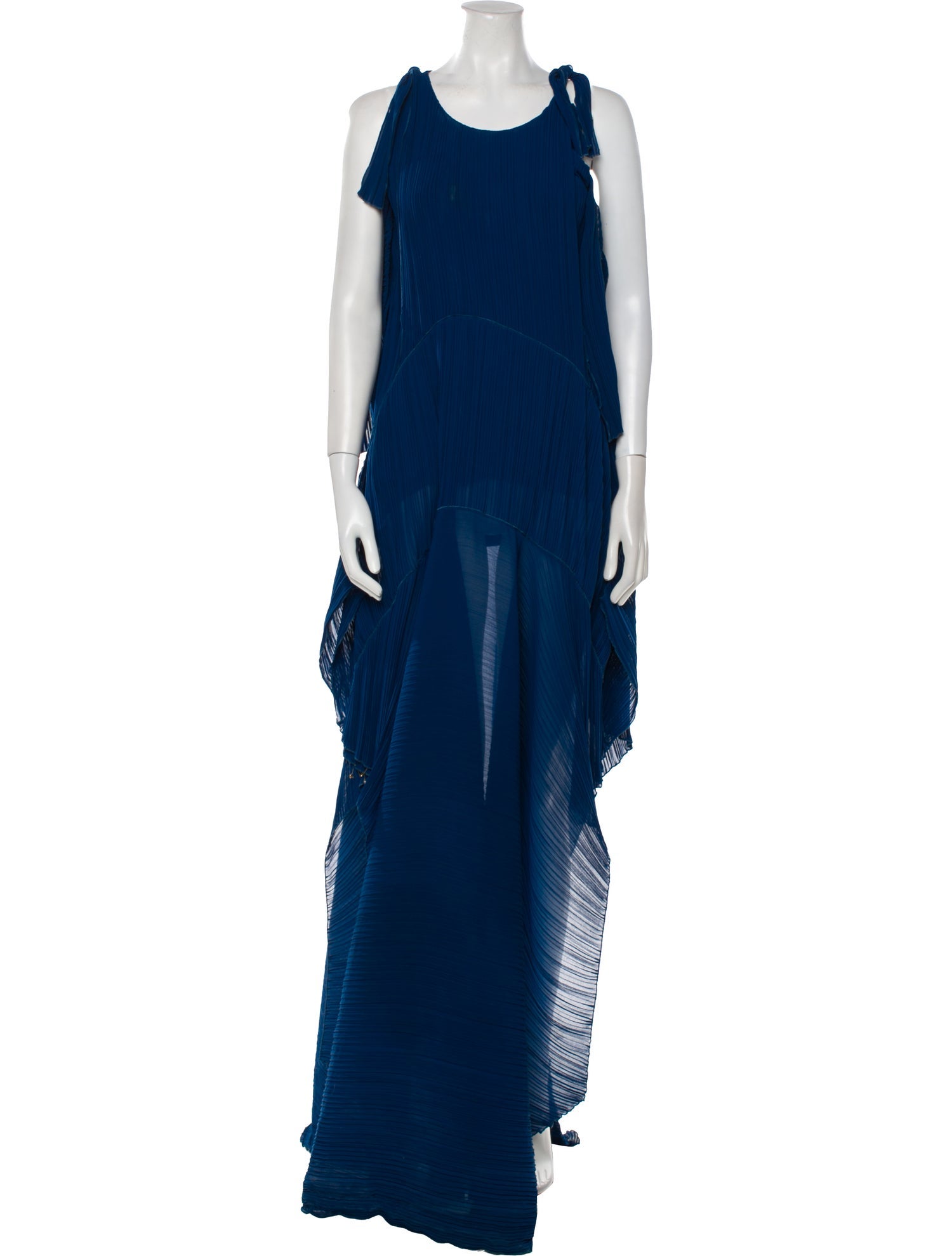 Chloé Scoop Neck Long Dress