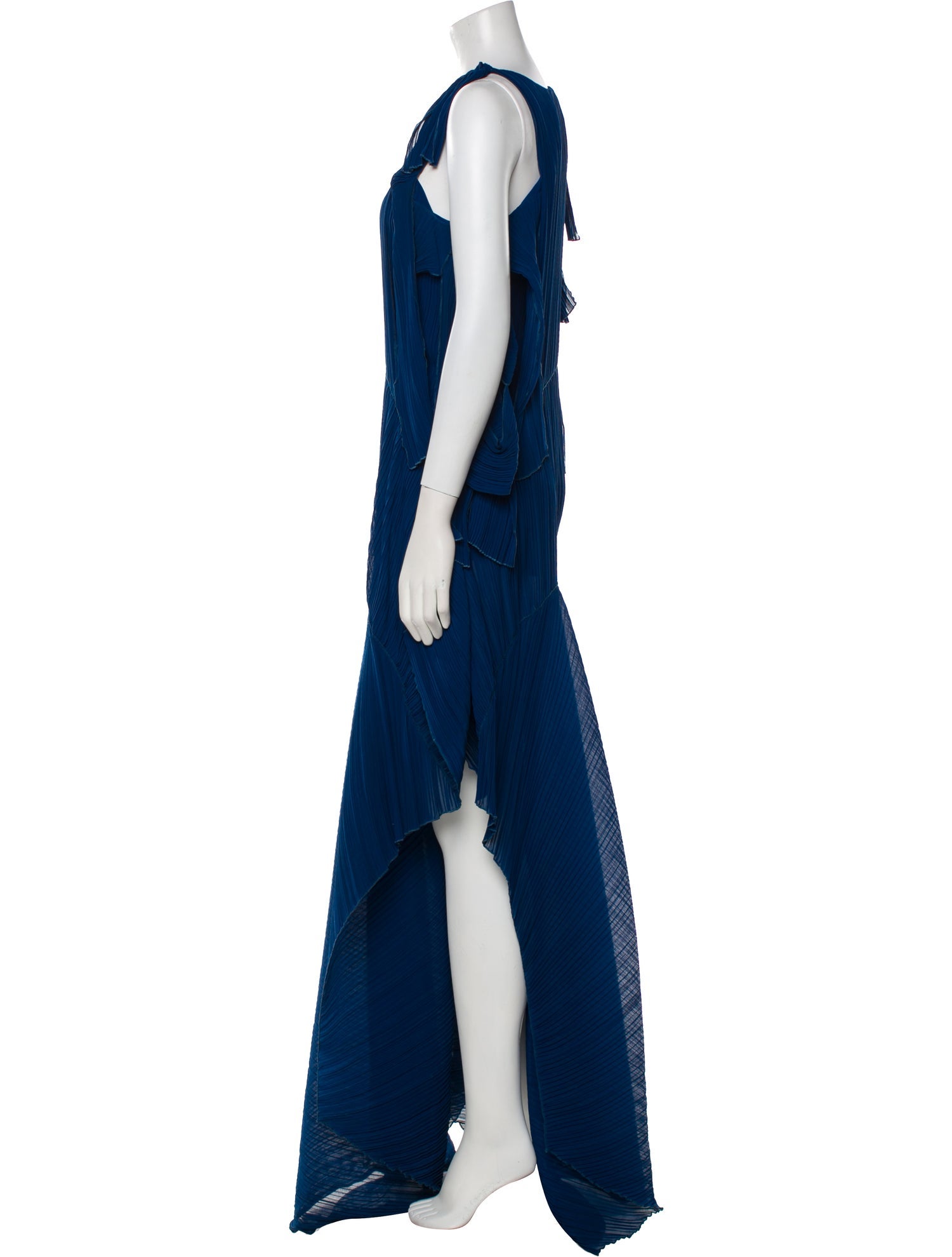 Chloé Scoop Neck Long Dress