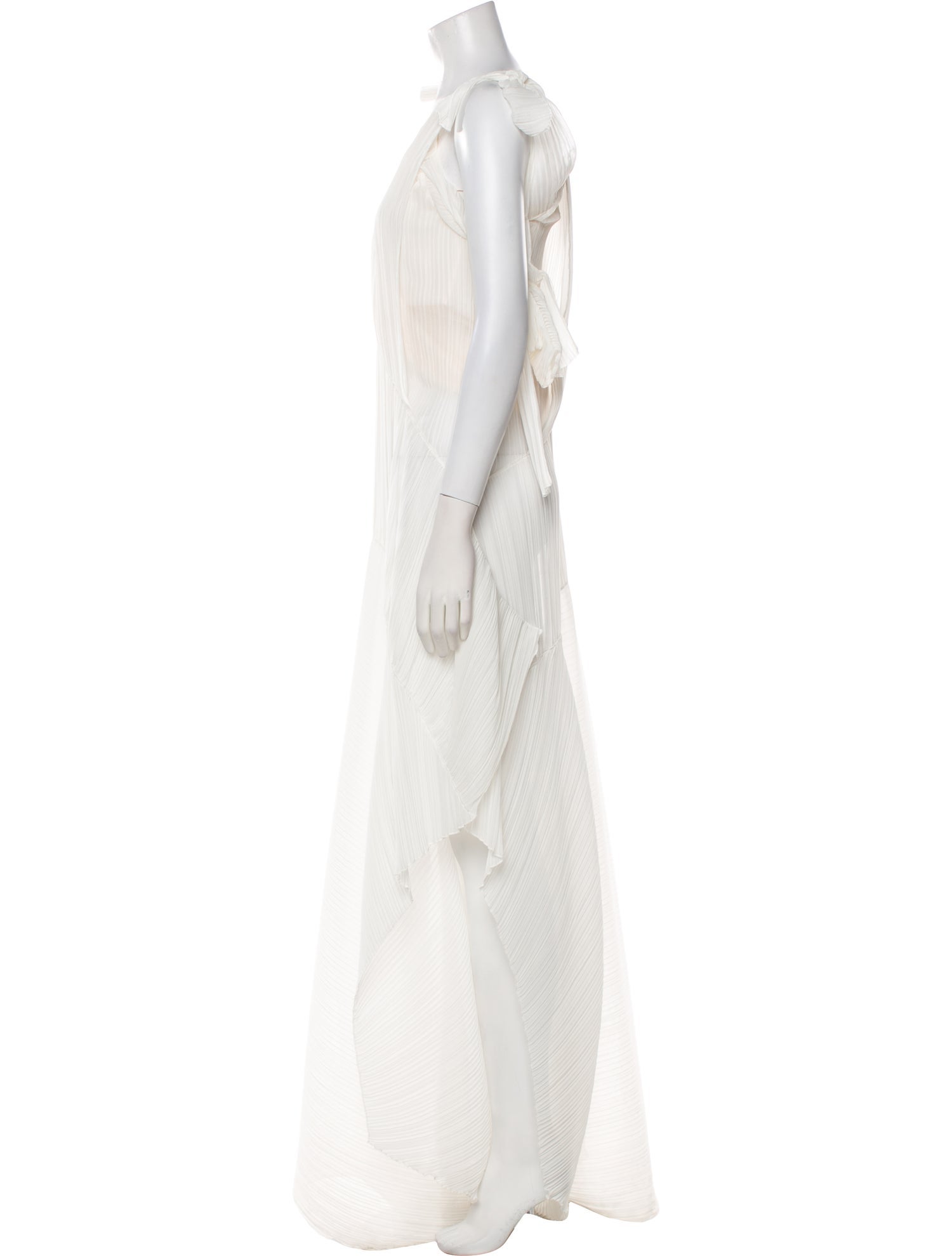 Chloé Bateau Neckline Mini Dress