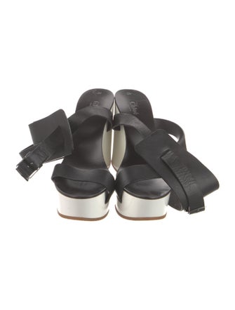 Chloé Leather Slides