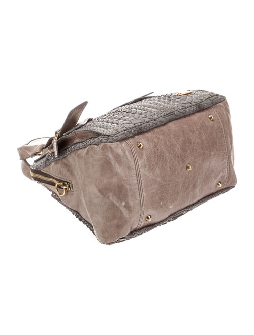 Chloé Python Top Handle Bag