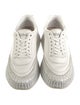 Chloé Leather Whipstitch Trim Sneakers