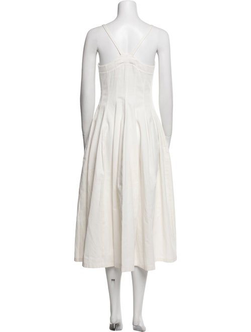 Chloé Square Neckline Long Dress