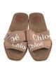 Chloé Canvas Printed Slides