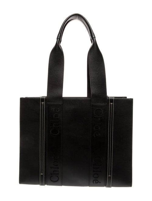 Chloé Leather Woody Medium