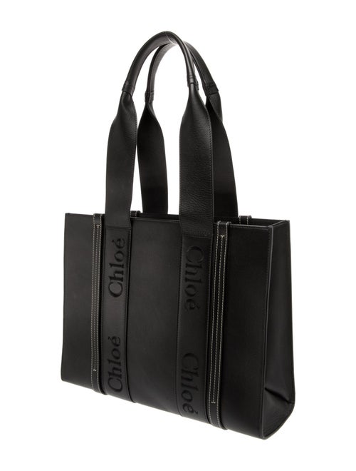 Chloé Leather Woody Medium