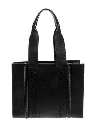 Chloé Leather Woody Medium