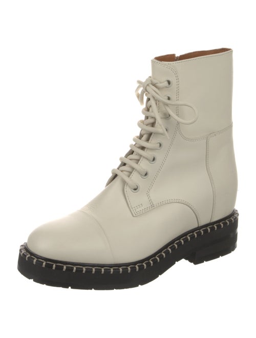 Chloé Leather Combat Boots