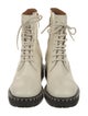 Chloé Leather Combat Boots