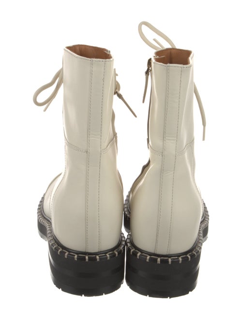 Chloé Leather Combat Boots