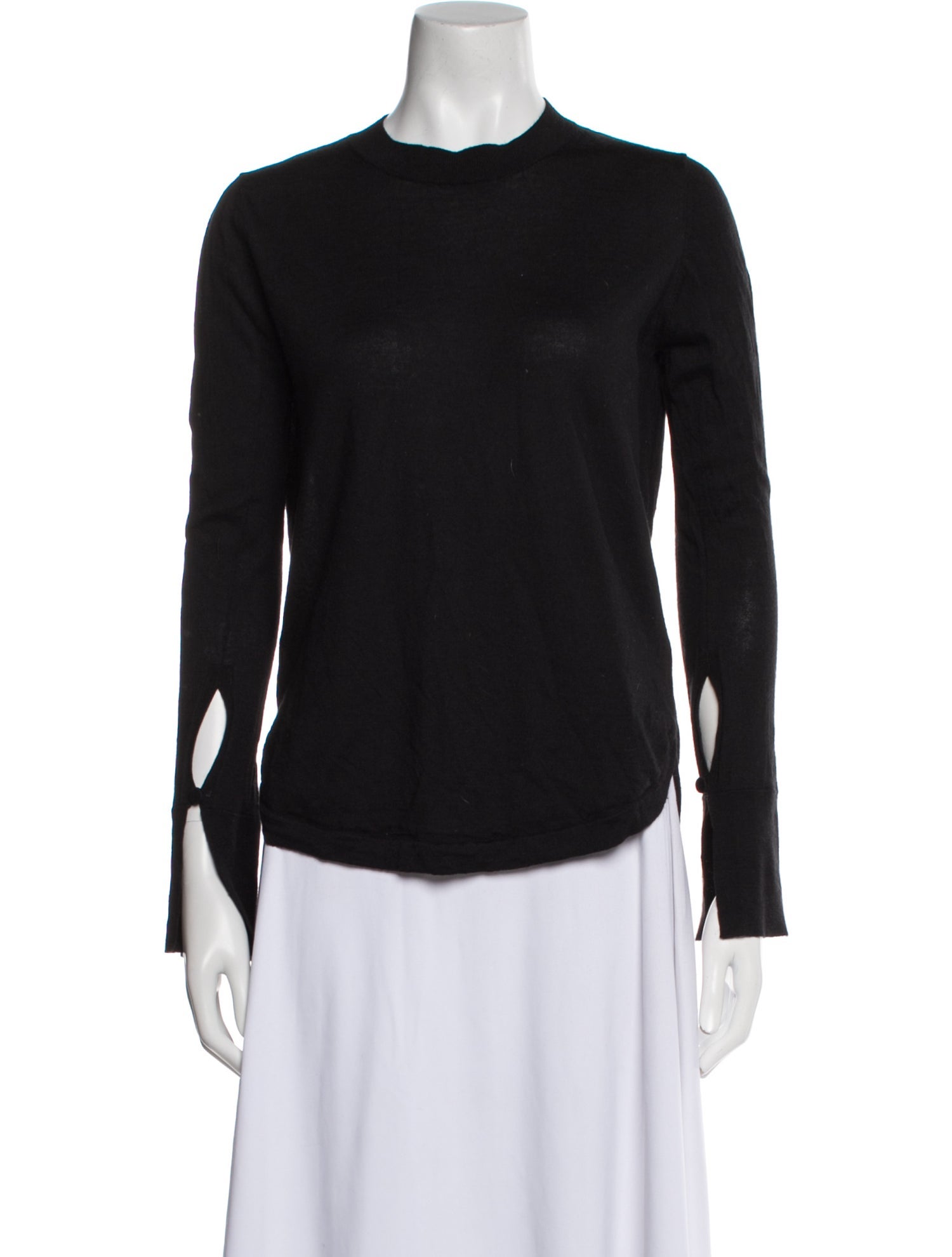 Chloé Virgin Wool Crew Neck Sweater