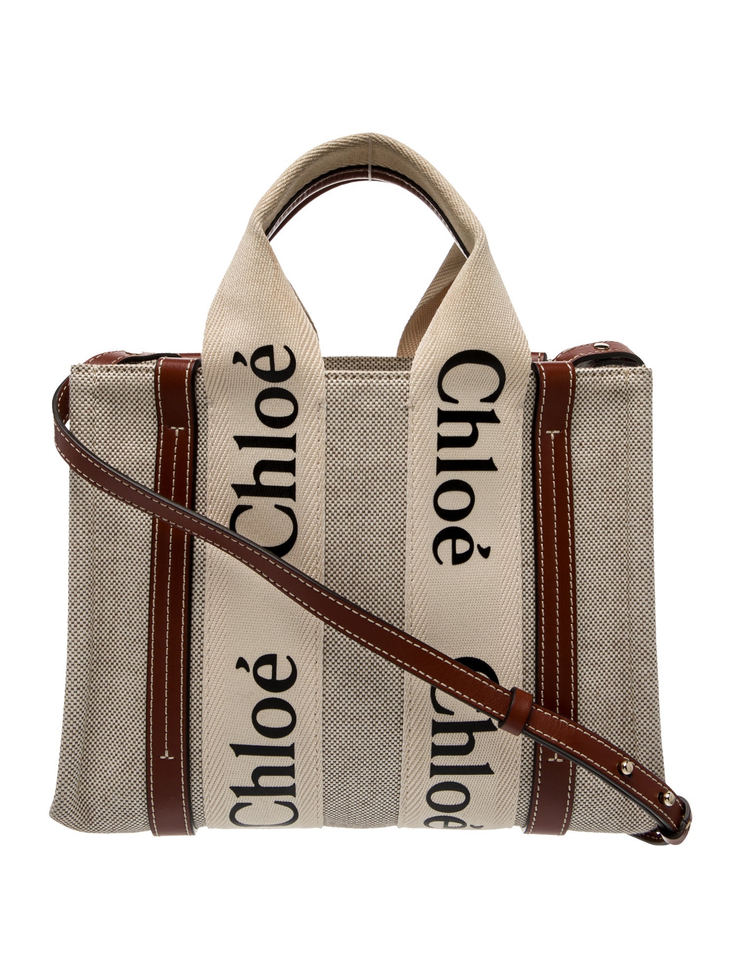 Chloé Canvas Shoulder Bag
