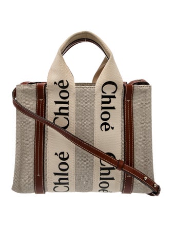 Chloé Canvas Shoulder Bag