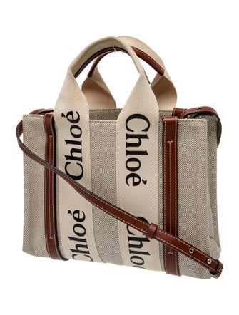 Chloé Canvas Shoulder Bag