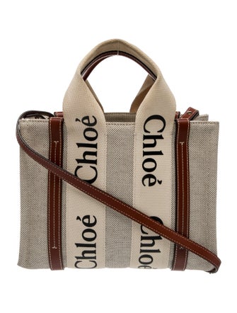 Chloé Canvas Shoulder Bag
