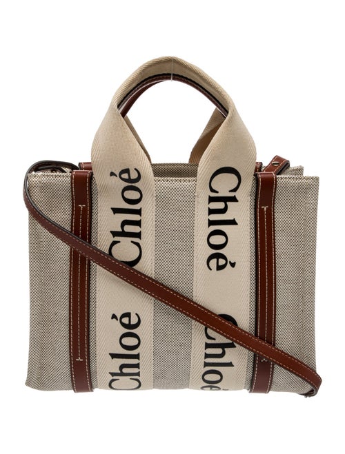 Chloé Canvas Shoulder Bag