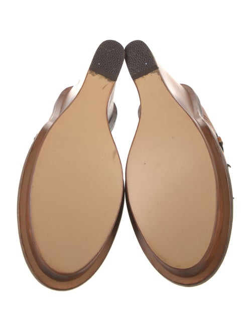 Chloé Leather Lace-Up Boots