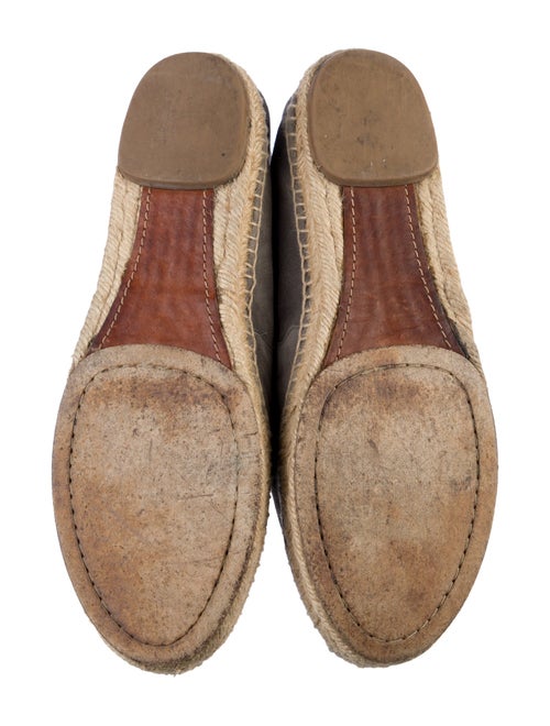 Chloé Suede Colorblock Pattern Espadrilles