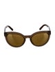 Chloé Wayfarer Mirrored Sunglasses