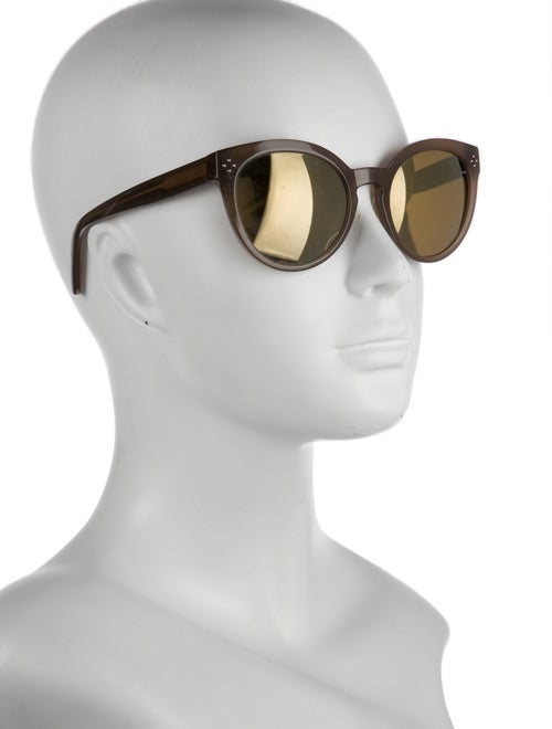 Chloé Wayfarer Mirrored Sunglasses