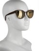 Chloé Wayfarer Mirrored Sunglasses