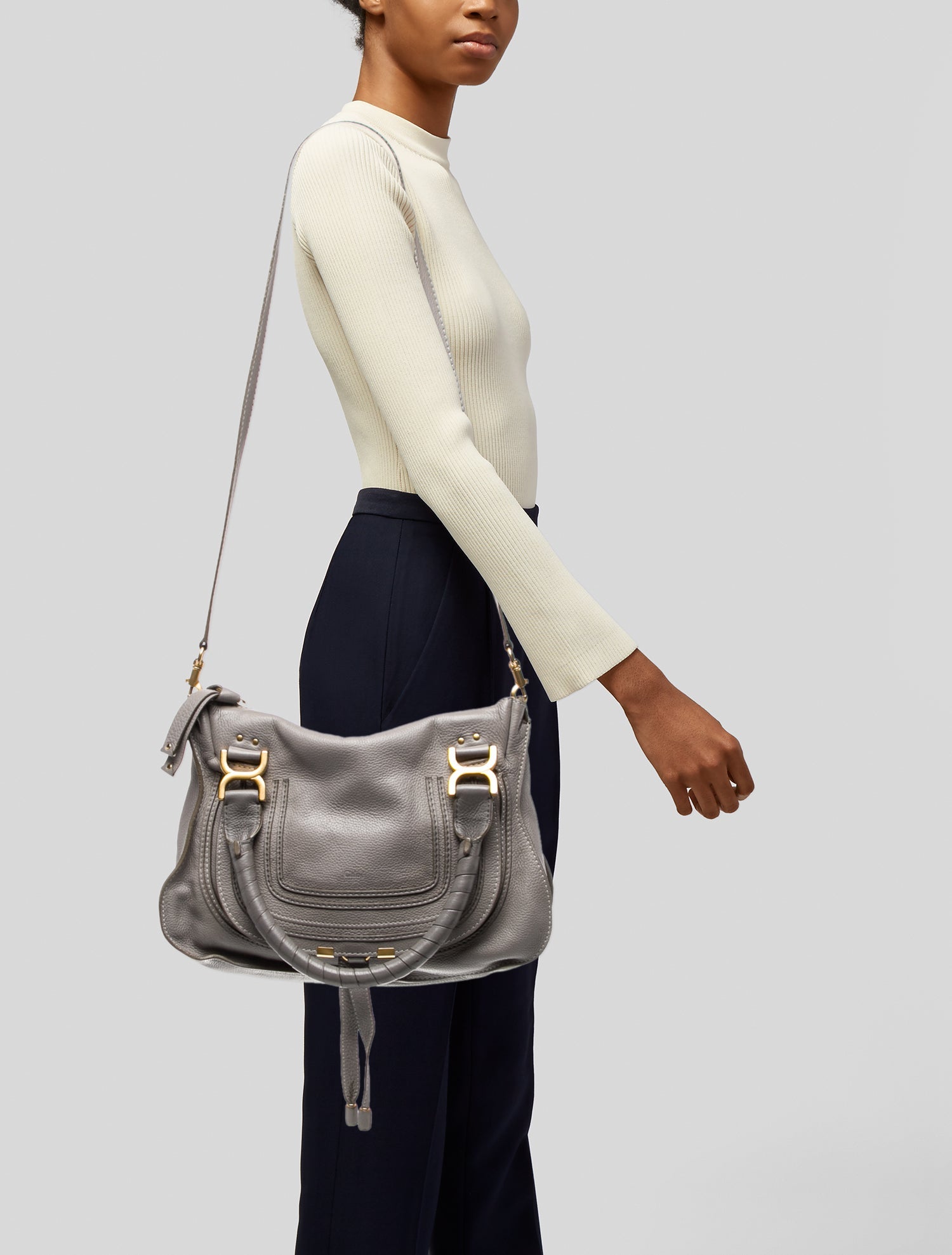 Chloé Leather Marcie
