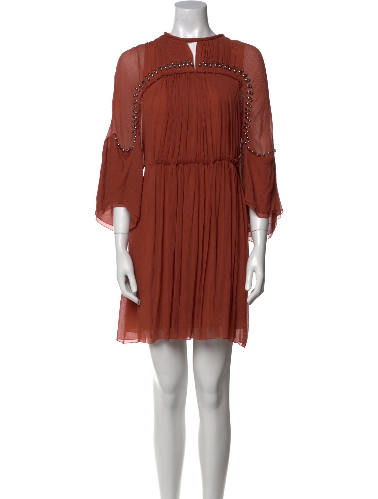 Chloé Silk Mini Dress