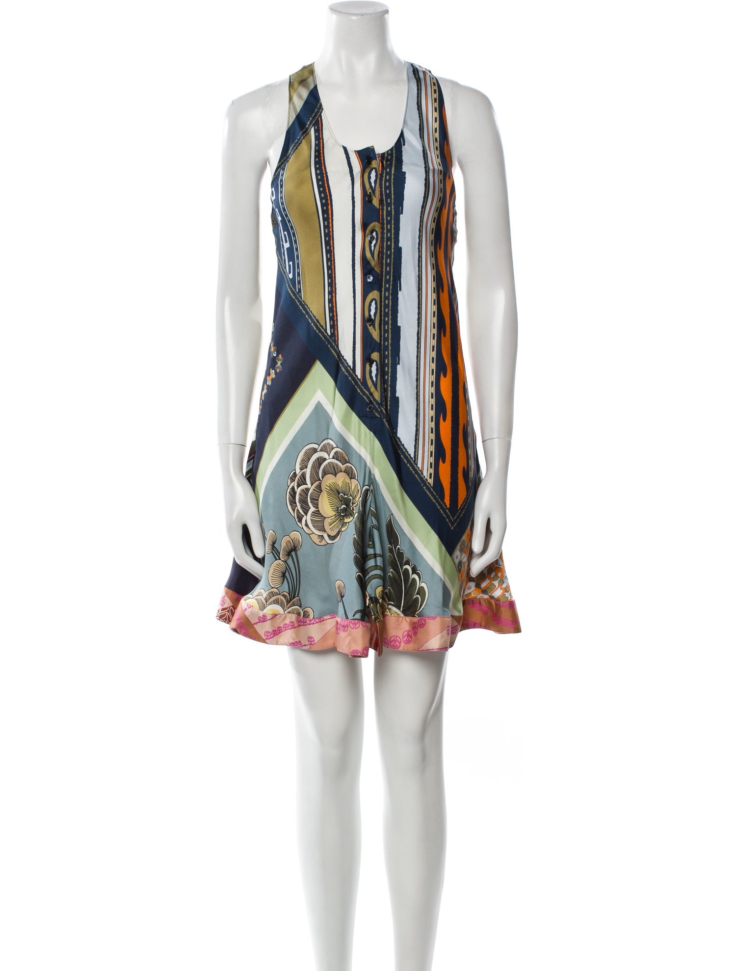 Chloé Silk Mini Dress