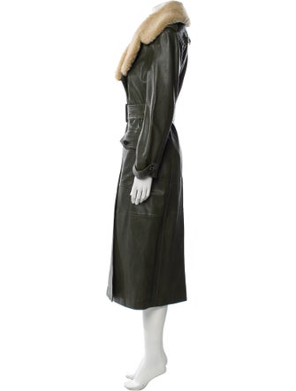 Chloé Lambskin Trench Coat