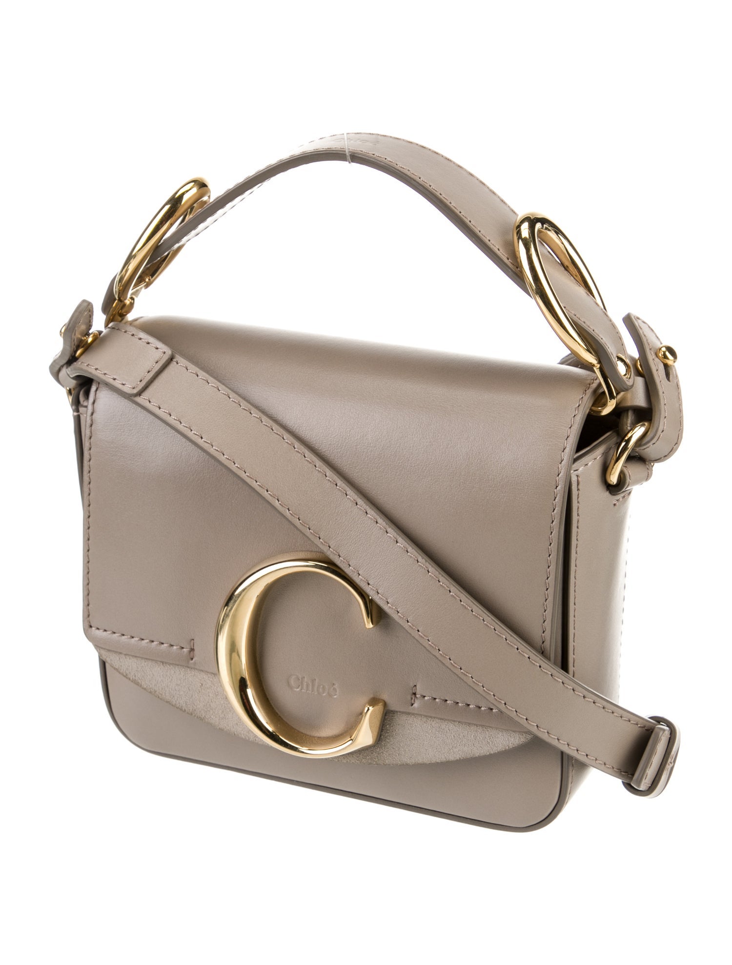 Chloé Leather Top Handle Bag